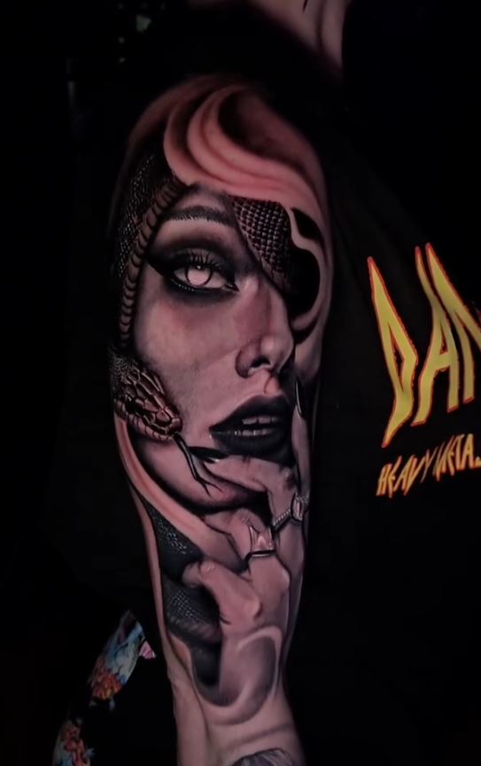 Black and grey tattoo by Anthony Clauson at Two 0 Six Ottawa