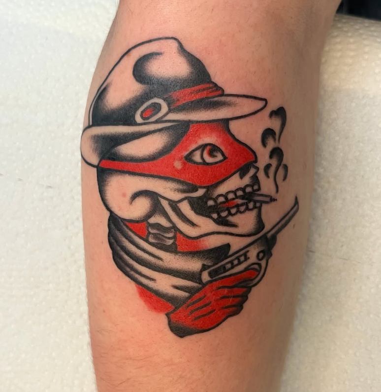 Color tattoo by A.J Dicerni, Ottawa ON