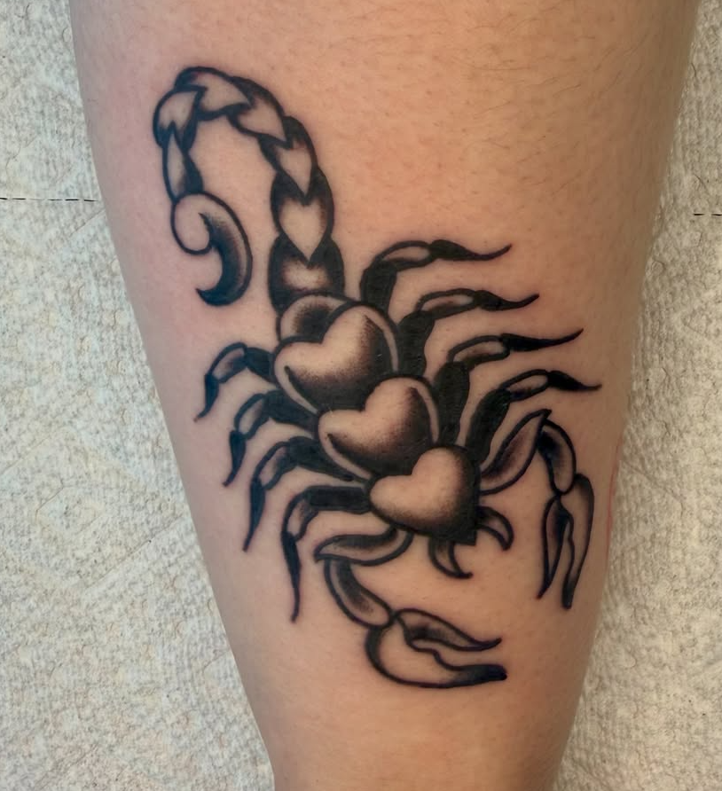 Custom design tattoo by A.J Dicerni, Ottawa Ontario