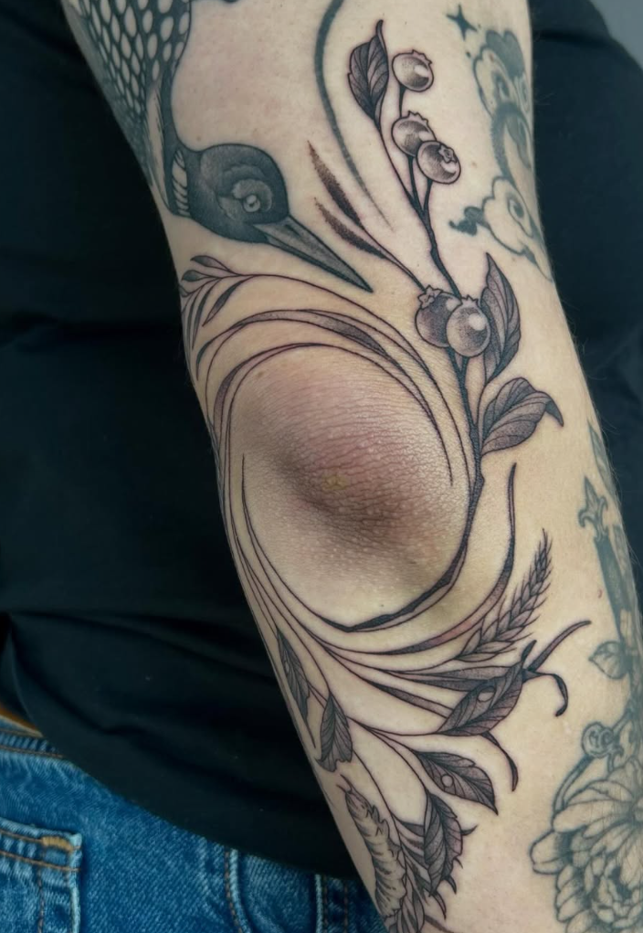 Custom tattoo by Ashlyn Hader, Ottawa tattoo artist