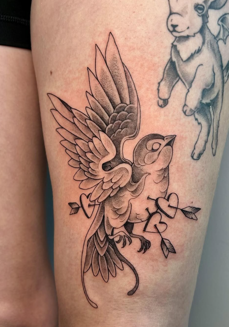 Delicate tattoo by Ashlyn Hader, Ottawa ON