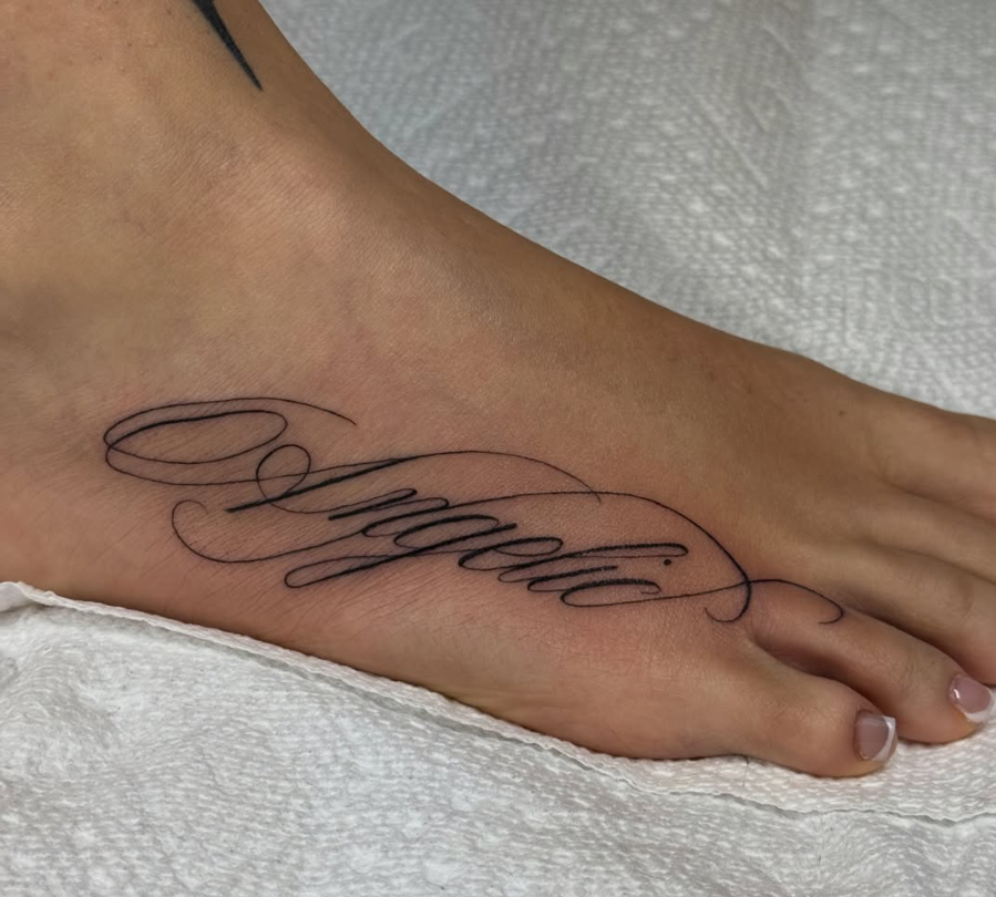 Fine line tattoo by Keirra Prince, Ottawa